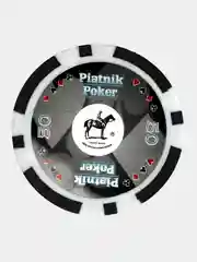 Черный покерные фишки Piatnik 25 штук, 14 грамм