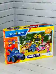 Пазл Турбозавры 160 игрушка трансформер машина динозавр