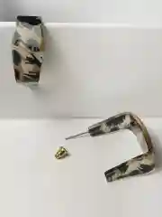 Серьги с принтом