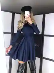 Черный женское платье с длинным рукавом, из экозамши, спандекс
