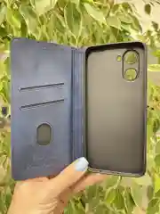 Синий чехол книжка elitcase для Realme C33 / Реалми С33