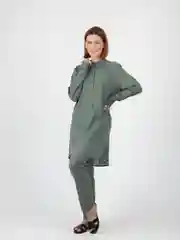 Зеленый комплект мусульманский Lilians: туника и брюки