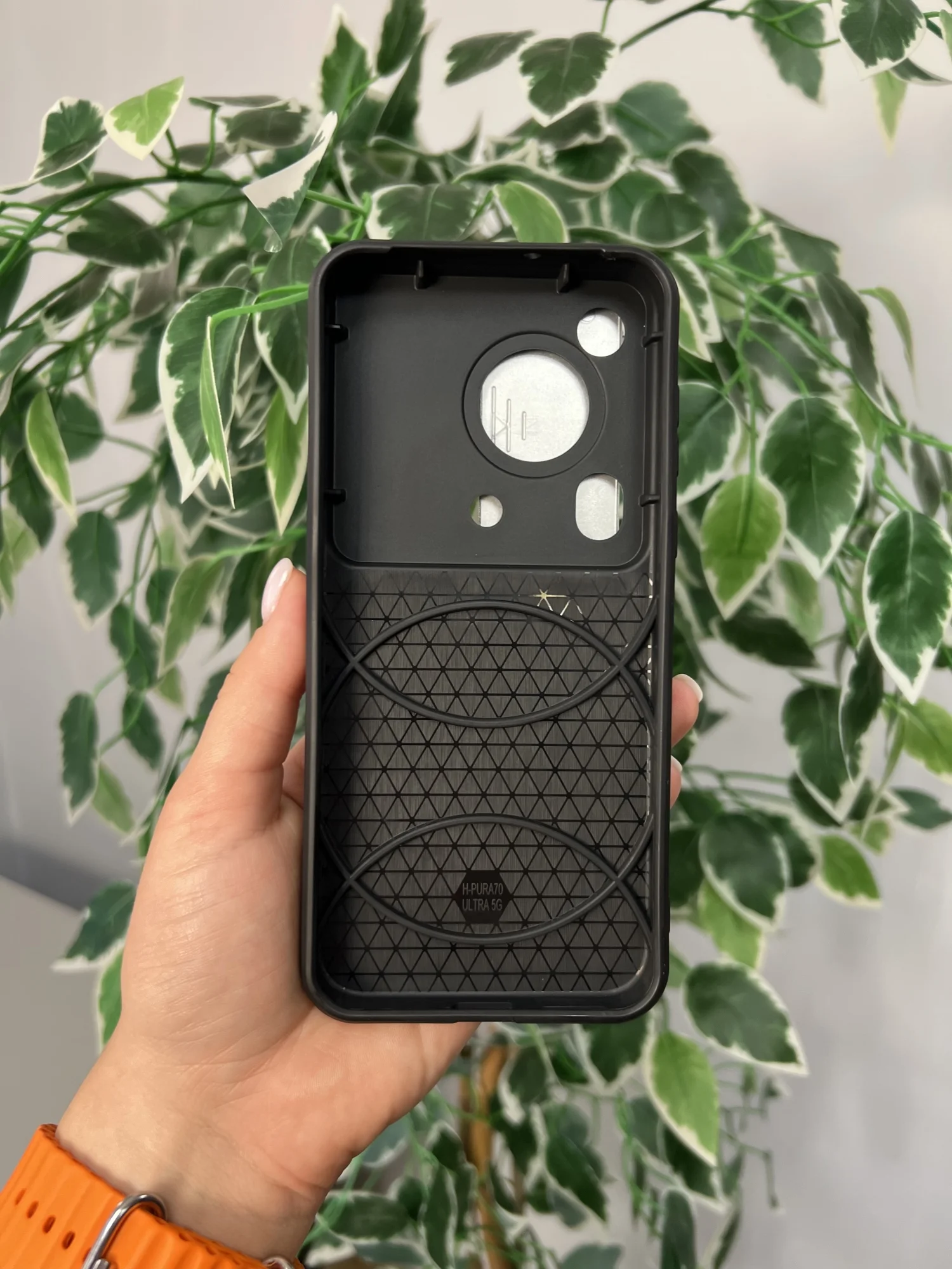 Серебряный чехол противоударный armors для Huawei Pura 70 Ultra / Хуавей Пура 70 Ультра