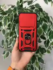 Красный чехол противоударный armors для Huawei Pura 70 Pro / Хуавей Пура 70 Про с защитой камеры