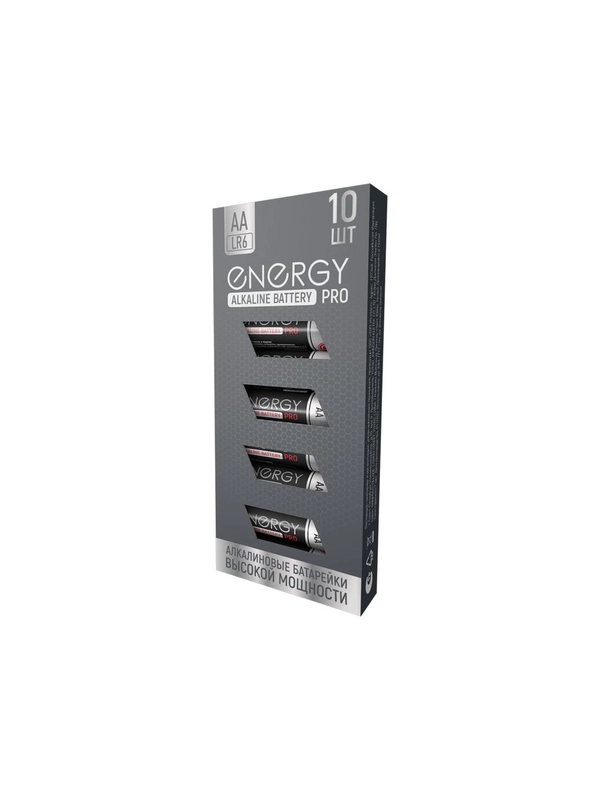 Батарейка алкалиновая Energy Pro LR6/10К (АА)