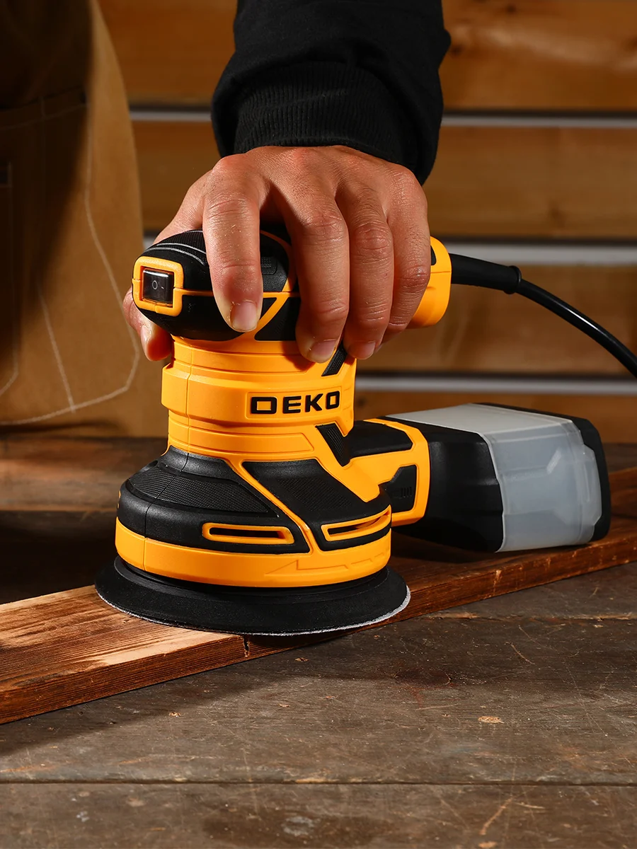 Шлифмашина эксцентриковая сетевая DEKO ZKG400 081-1004