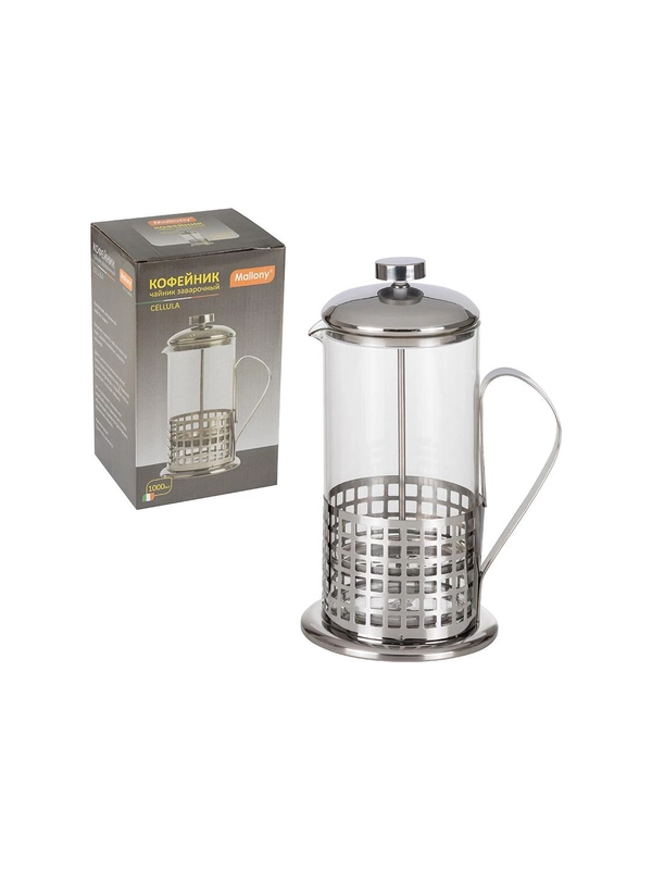 Френч-пресс Mallony B511-1000ML Cellula,1000 мл