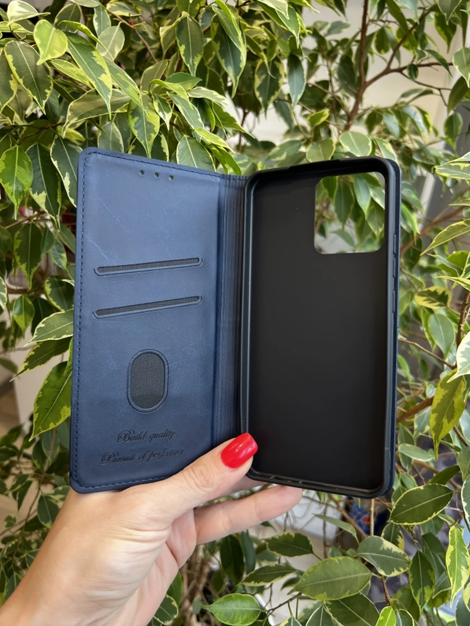 Синий чехол книжка elitcase для Realme C30 и C30s и Narzo 50i Prime