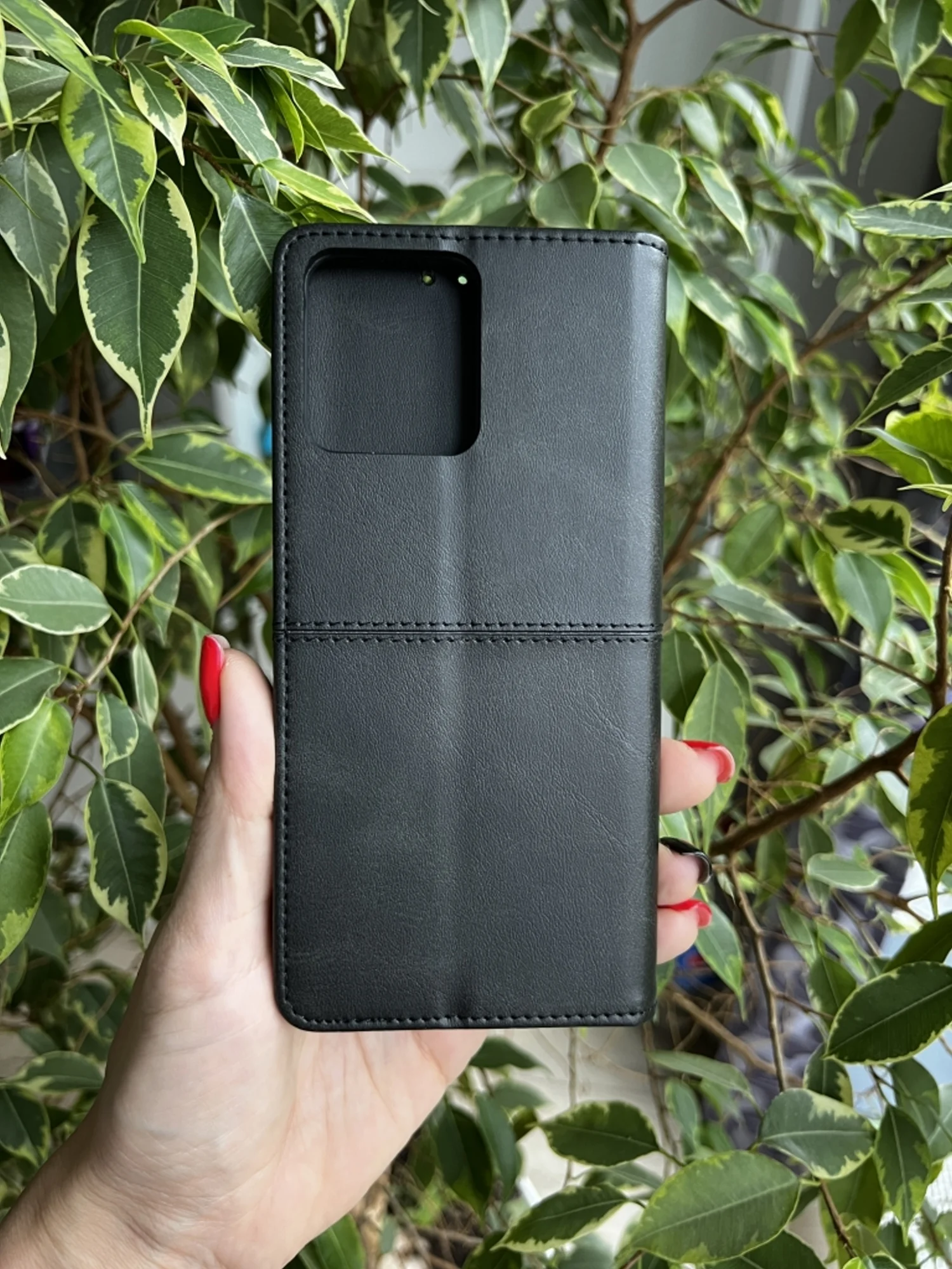 Черный чехол книжка elitcase для Realme C30 и C30s и Narzo 50i Prime