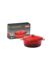 Утятница чугунная эмалированная Mallony OCE-32 5,9 л