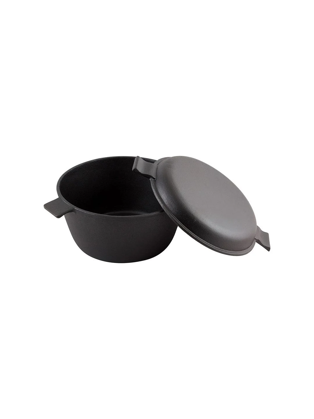 Кастрюля чугунная с крышкой-сковородкой Mallony CC-24/45
