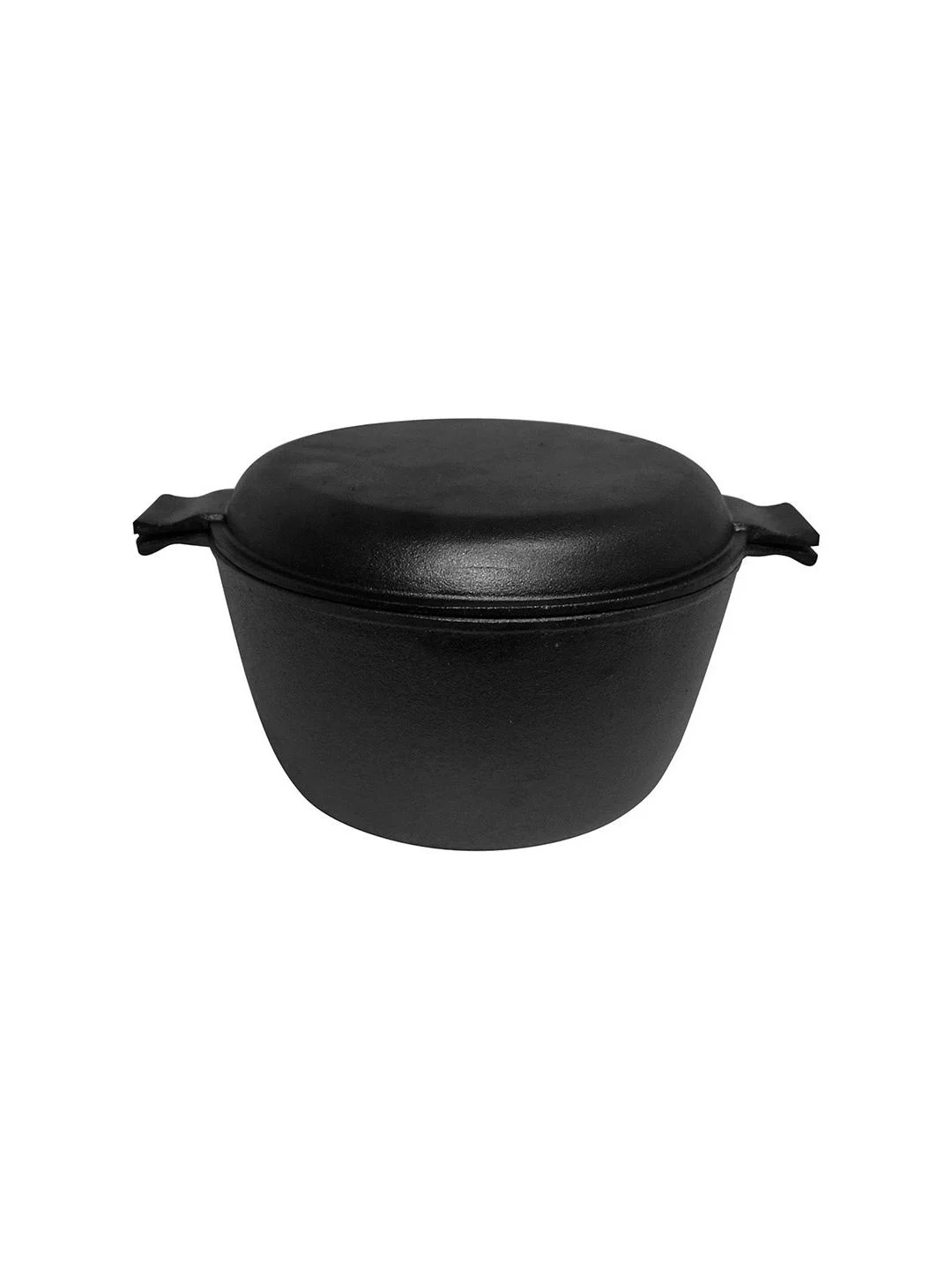 Кастрюля чугунная с крышкой-сковородкой Mallony CC-24/45