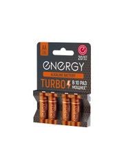 Батарейка алкалиновая Energy Turbo LR6/4B (AА)