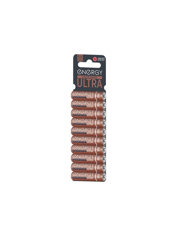 Батарейка алкалиновая Energy Ultra LR03/10KS (ААА)