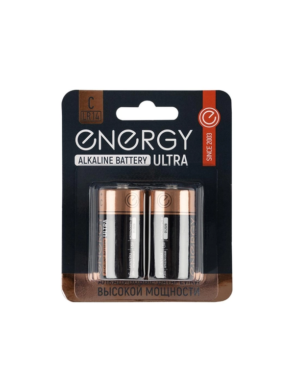Батарейка алкалиновая Energy Ultra LR14/2B (С)