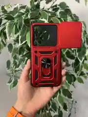Красный чехол противоударный armors для Huawei Pura 70 / Хуавей Пура 70 с защитой камеры
