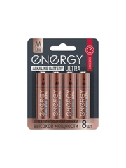 Батарейка алкалиновая Energy Ultra LR6/8B (АА)