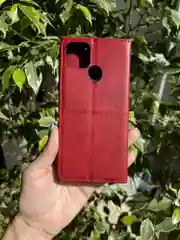 Красный чехол книжка elitcase для Realme C25 и C25s / Реалми С25 и С25s