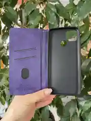 Фиолетовый чехол книжка elitcase для Realme C25 и C25s / Реалми С25 и С25s