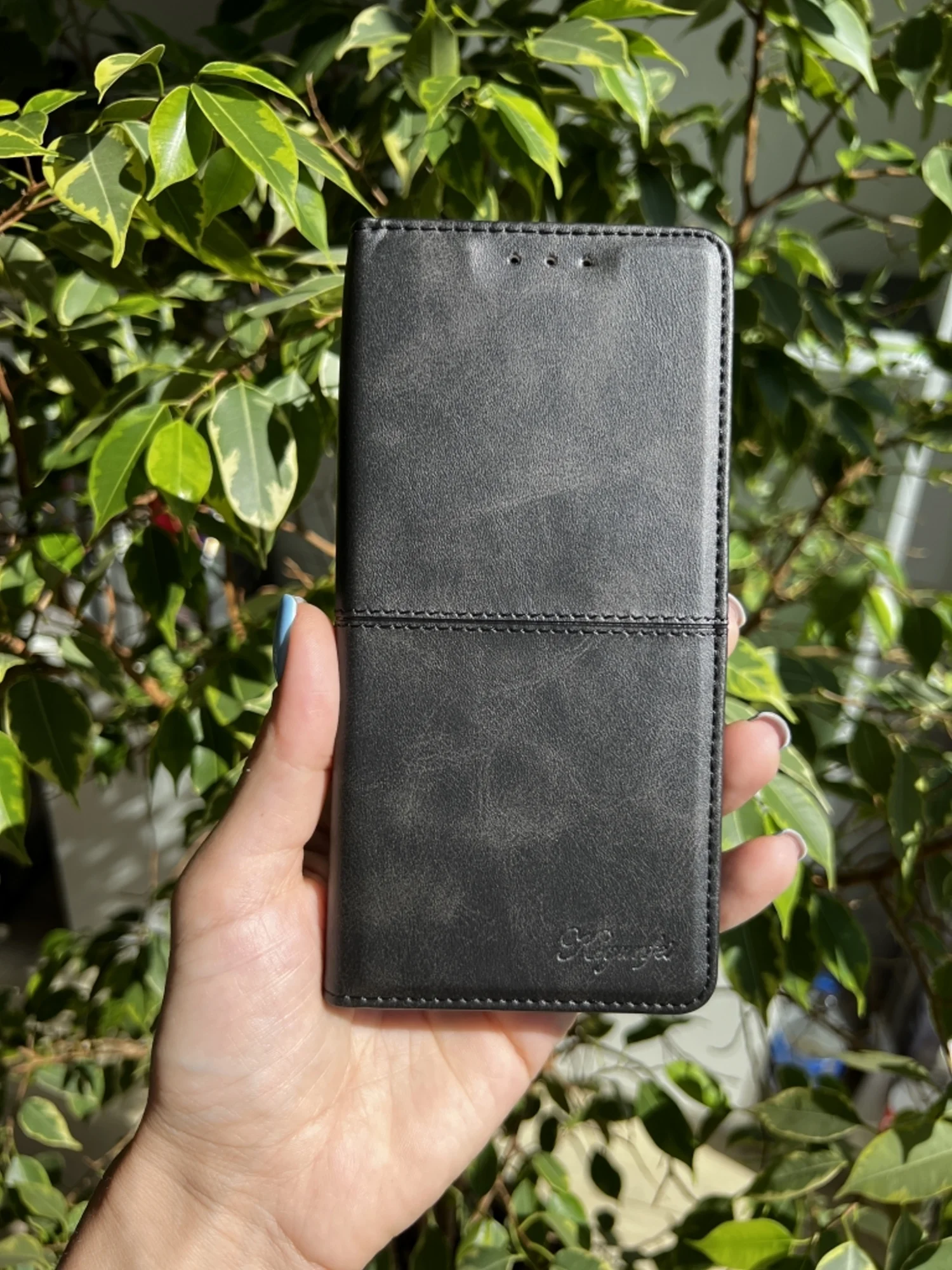 Черный чехол книжка elitcase для Realme C25 и C25s / Реалми С25 и С25s