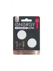 Батарейка литиевая Energy Ultra CR2032/2B
