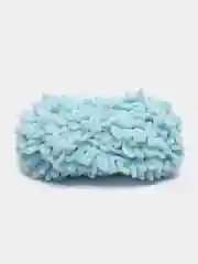 Голубой пряжа плюшевая турецкая Alize Puffy Fine ( с маленькими петлями) 1 шт