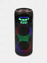 Серый колонка Bluetooth с LED-подсветкой ZQS 40Вт (USB/SD/AUX/FM) + микрофон/пульт