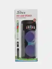 Серый колонка Bluetooth с LED-подсветкой ZQS 40Вт (USB/SD/AUX/FM) + микрофон/пульт