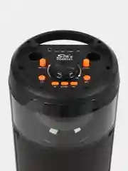 Серый колонка Bluetooth с LED-подсветкой ZQS 40Вт (USB/SD/AUX/FM) + микрофон/пульт
