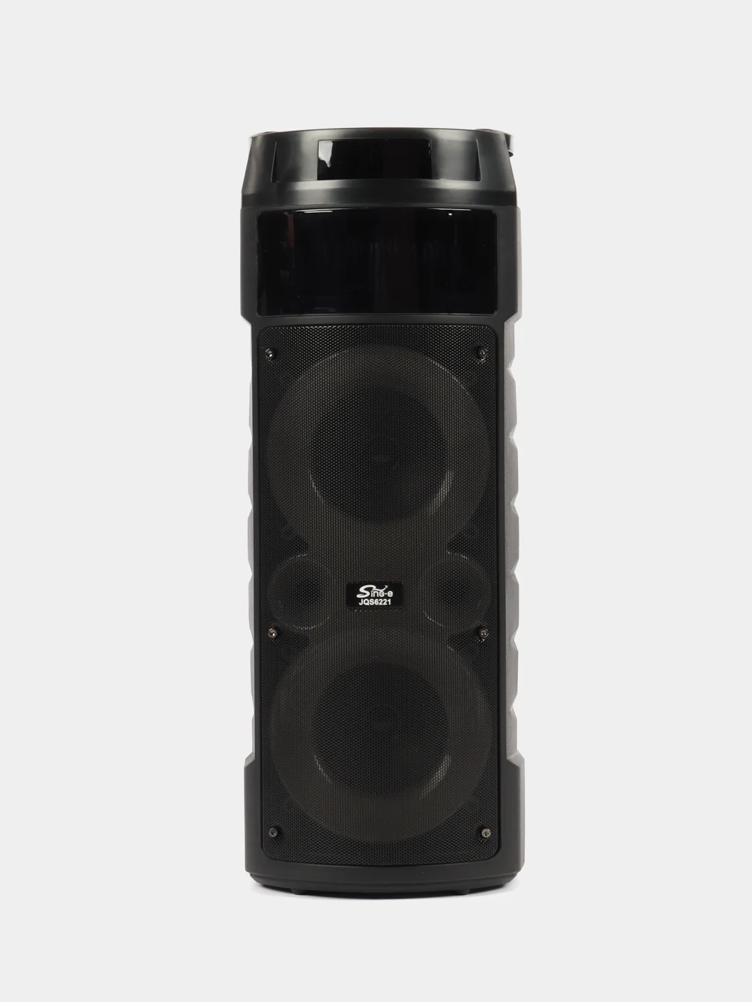 Серый колонка Bluetooth с LED-подсветкой ZQS 30Вт (USB/SD/AUX/FM) + микрофон