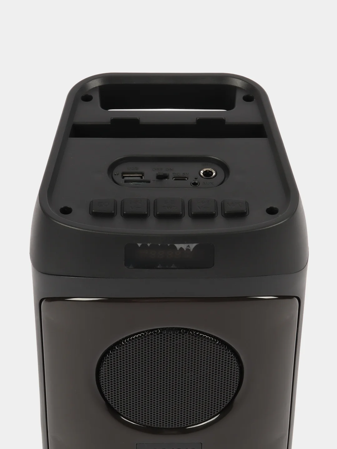 Угольный колонка Bluetooth с LED-подсветкой ZQS 30Вт (USB/SD/AUX/FM) + микрофон