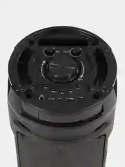 Хром колонка Bluetooth с LED-подсветкой ZQS 30Вт (USB/SD/AUX/FM) + микрофон