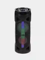 Черный колонка Bluetooth с LED-подсветкой ZQS 30Вт (USB/SD/AUX/FM) + микрофон