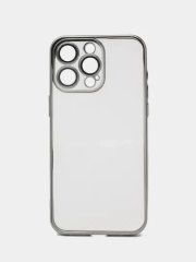 Чехол для iPhone15Pro, цвет титан