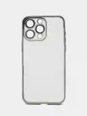 Чехол для iPhone15Pro, цвет титан