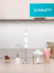 Блендер погружной SCARLETT SC-HB42F84, 850 Вт, белый
