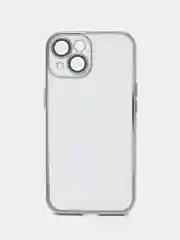 Тёмно-серый чехол для iPhone15, цвет титан
