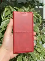 Красный чехол книжка elitcase для Realme C15 и C25 и C25s / Реалми С15 и С25 и С25s