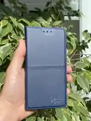 Синий чехол книжка elitcase для Realme C15 и C25 и C25s / Реалми С15 и С25 и С25s