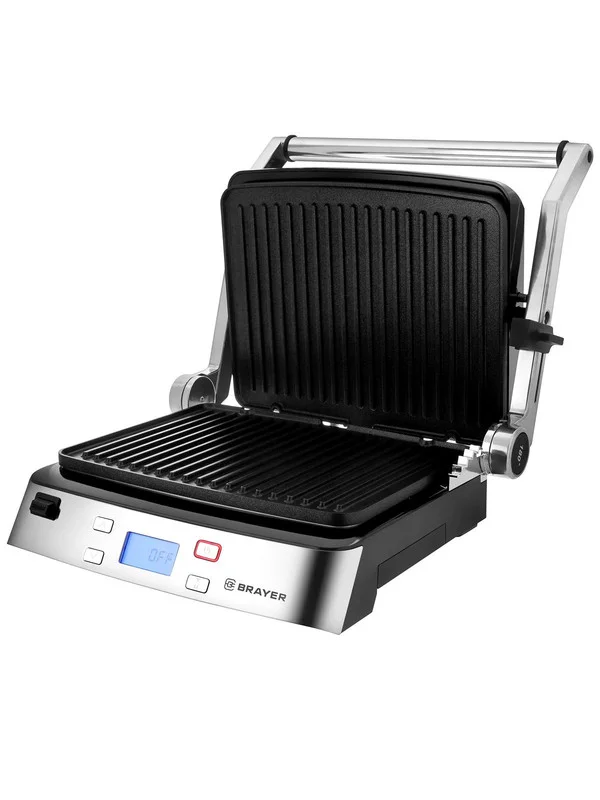 Гриль-пресс электрический BRAYER BR2006, 2000 Вт