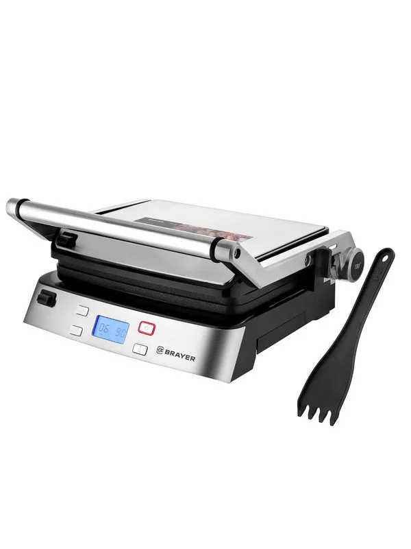 Гриль-пресс электрический BRAYER BR2006, 2000 Вт