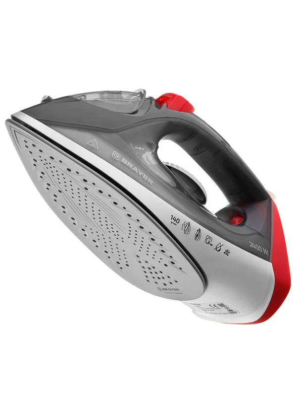Утюг BRAYER BR4011, 2400 Вт, керамическая подошва