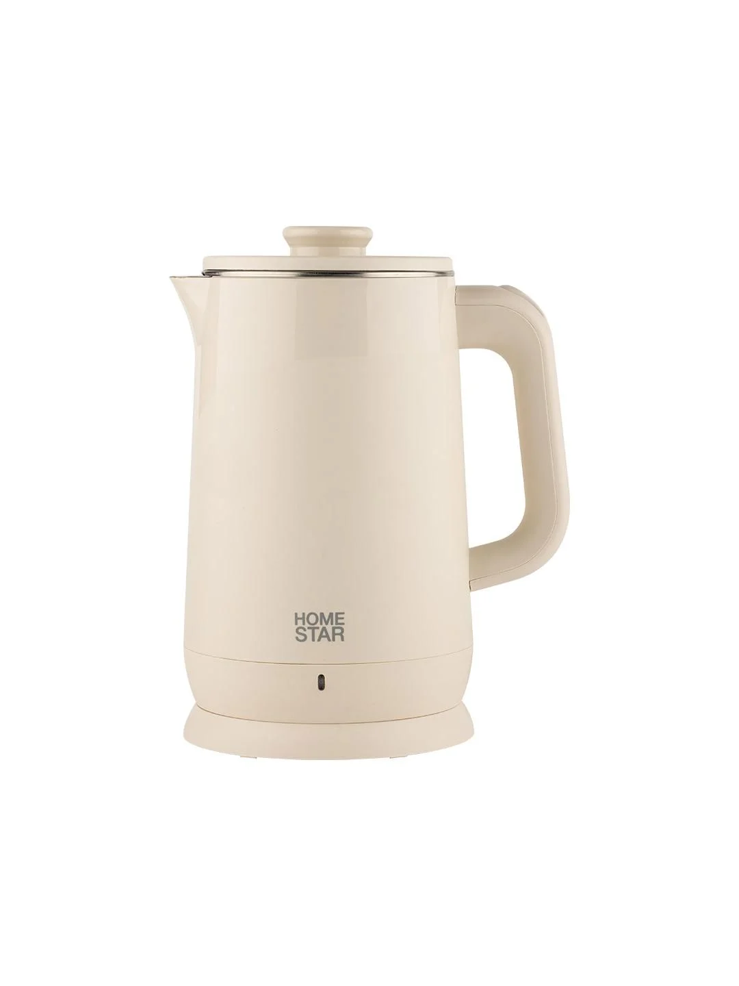 Чайник электрический HomeStar HS-1006 1.8 л, бежевый
