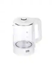 Чайник электрический HomeStar HS-1008 1.8 л, стекло, белый
