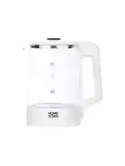 Чайник электрический HomeStar HS-1008 1.8 л, стекло, белый