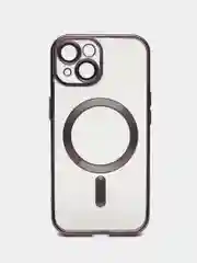 Фиолетовый чехол для iPhone15, цвет фиолетовый