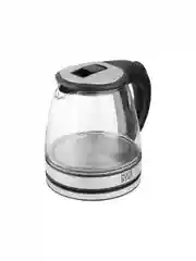 Чайник электрический HomeStar HS-1052 1.2 л, стекло, черный
