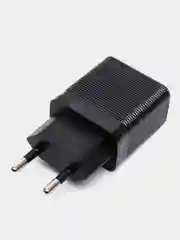 Черный зарядное устройство с кабелем usb type-c Адаптер быстрая зарядка