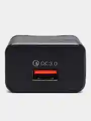Черный зарядное устройство с кабелем usb type-c Адаптер быстрая зарядка