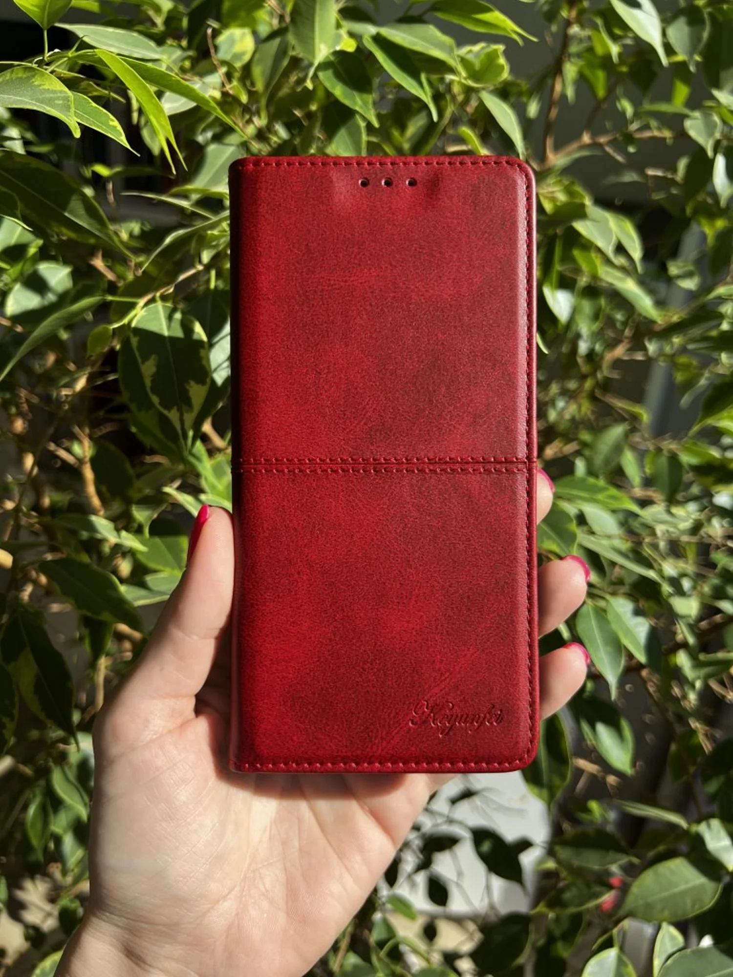 Красный чехол книжка elitcase для Realme 9i 4G / Реалми 9i 4G